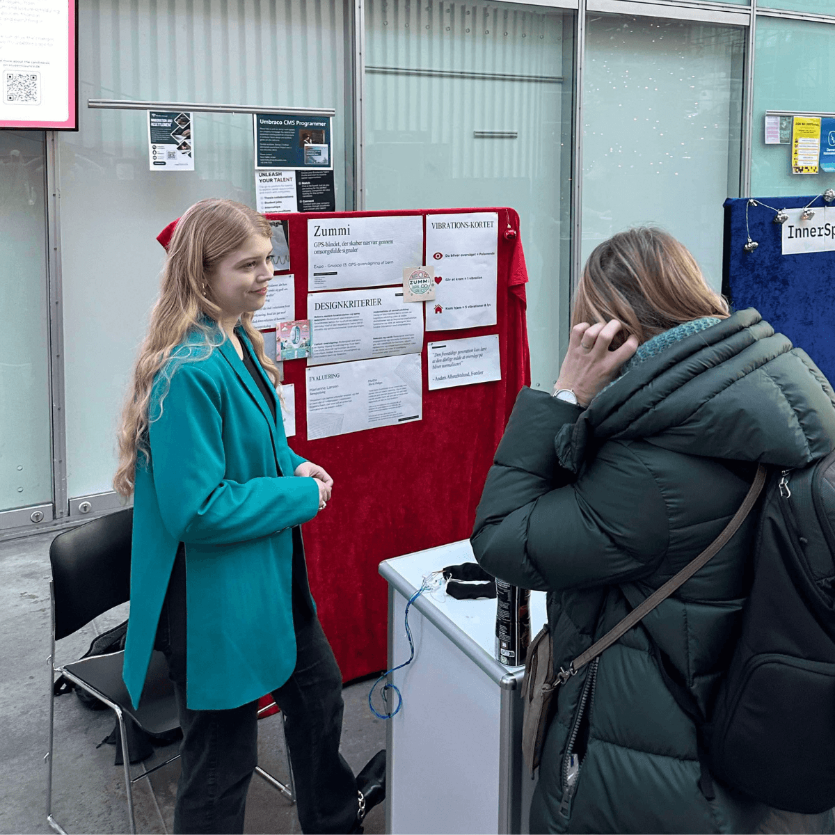 Presenting and user research